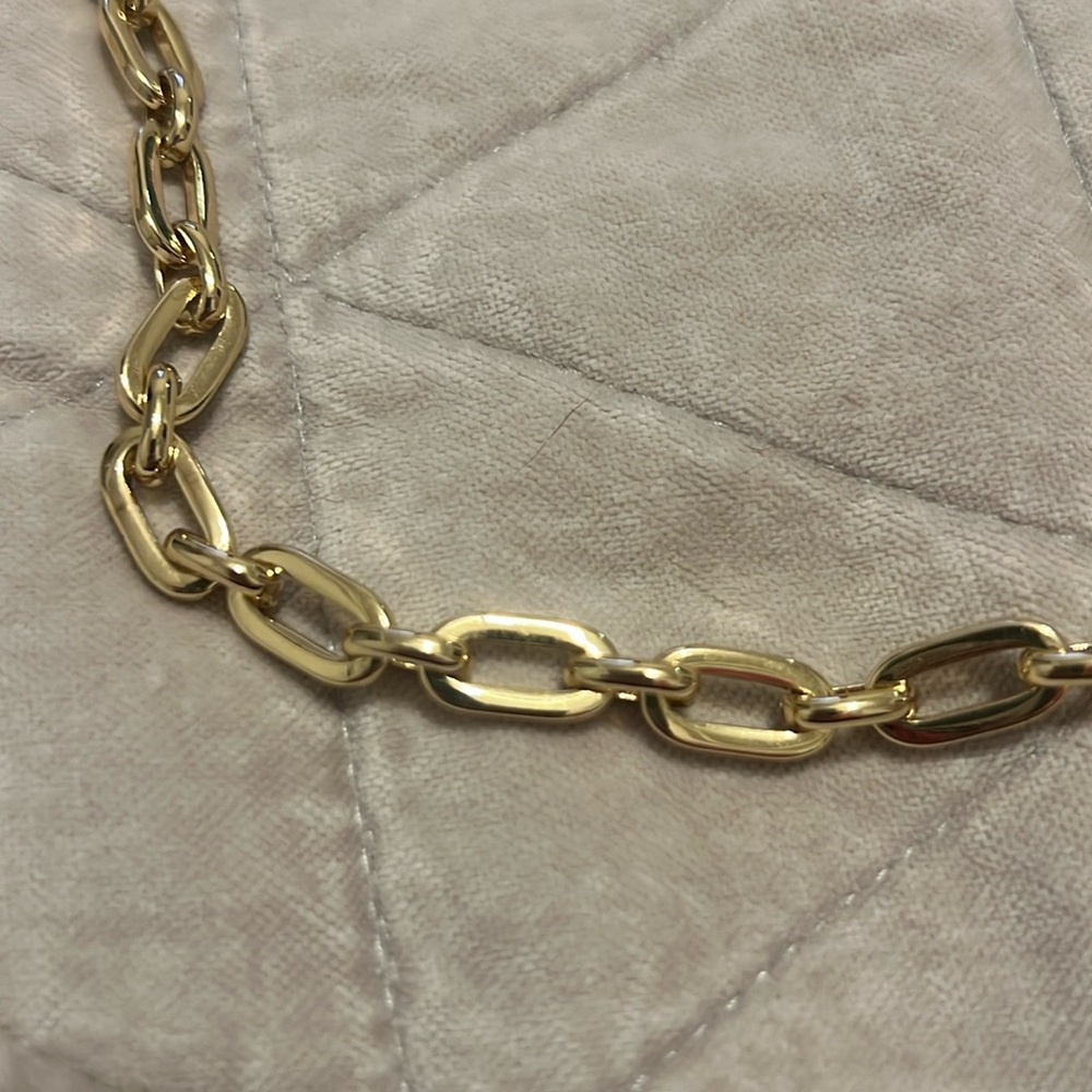 BaubleBar gold chain link choker – 16 inch – new